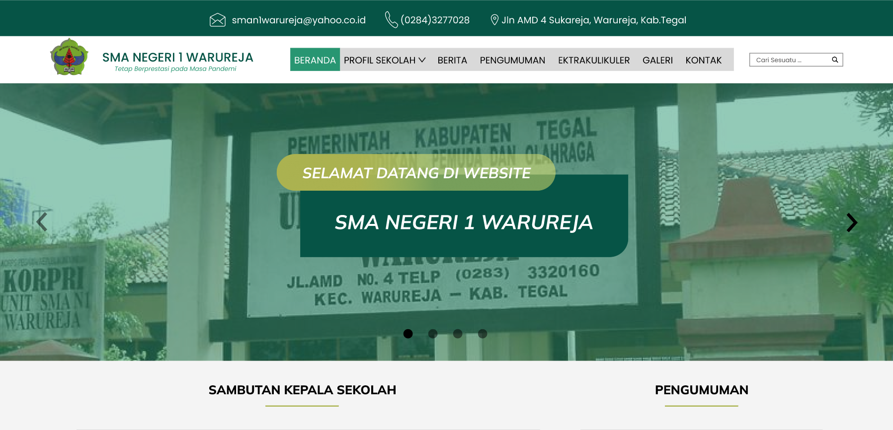 web sekolah